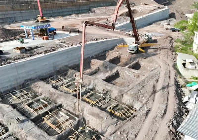 總投資4億元！食品產(chǎn)業(yè)園配套基礎(chǔ)設(shè)施項目施工現(xiàn)場